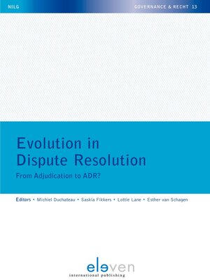 cover image of Evolution in Dispute Resolution